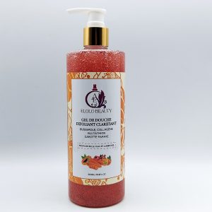 Gel de douche exfoliant et éclaircissant